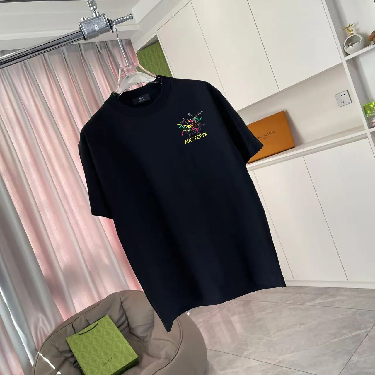 ARC'TERYX *2026 New Arrival logo t g Same Style Size：S M L XL XXL ：Black White Green Purple